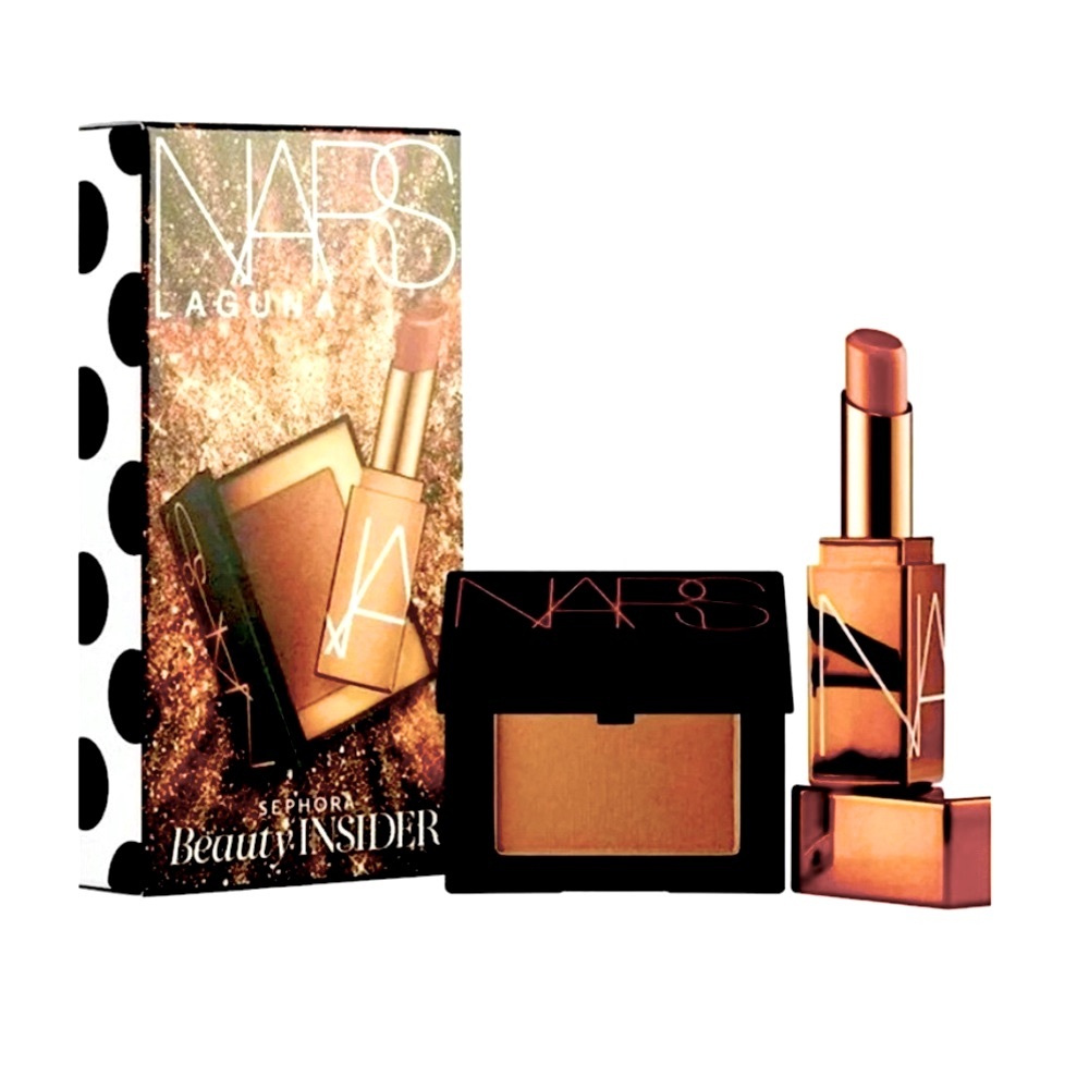 Nars Laguna Bronzing Powder & Afterglow Lip Balm Travel Size